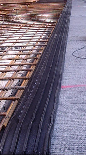 Těsnění pracovních spár - PVC pásy pro těsnění dilatačních spár