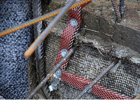 Těsnění pracovních spár - bentonitové pásky Waterstop Redstop